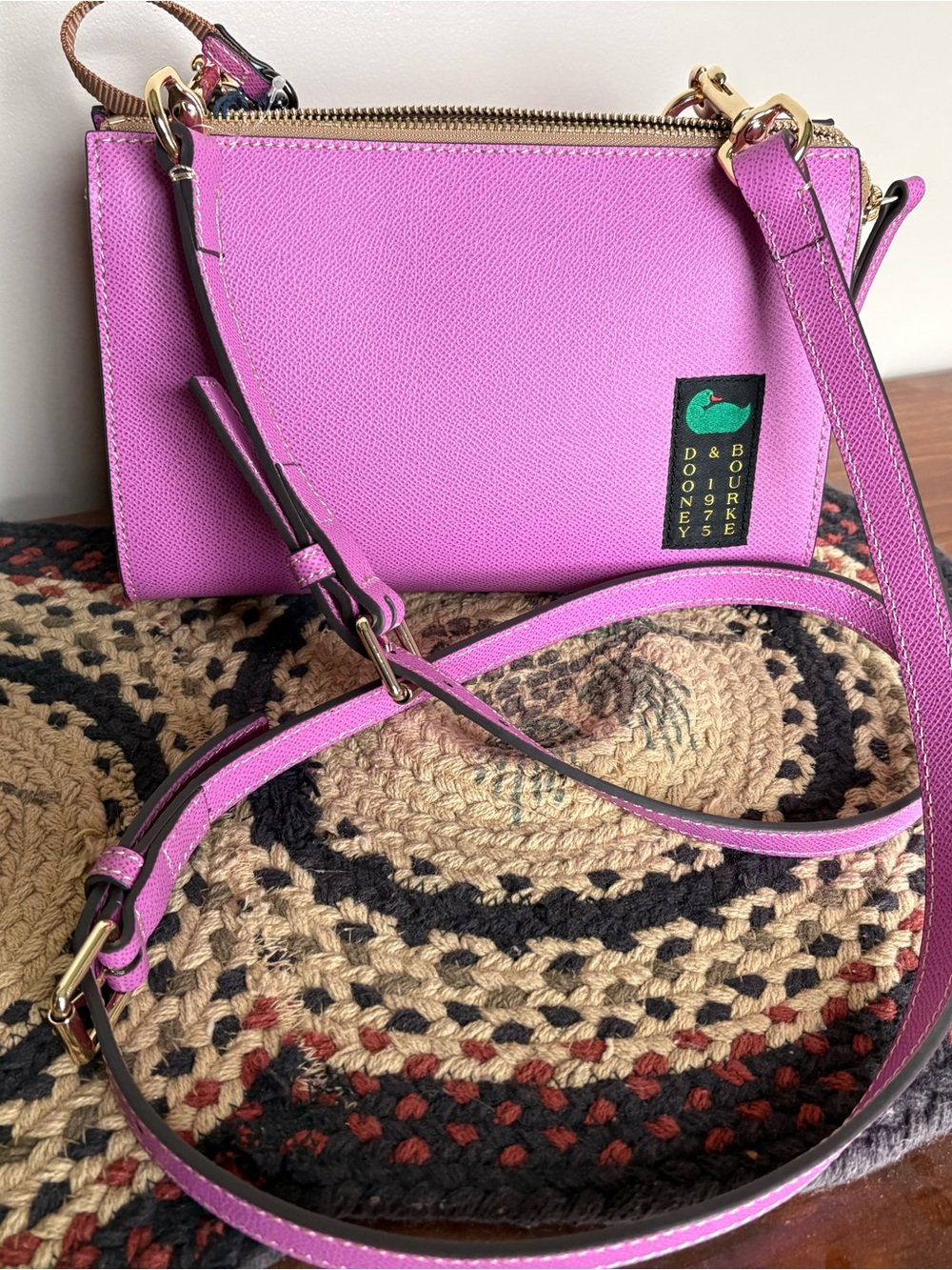 Dooney & Bourke Vibrant Pink Crossbody
